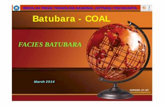 Tambang STTNAS _ Mata Kuliah Batubara_Semester IV_ Coal sttnas supandi_2014_06_fasies batubara