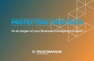 Protecting your Data at all stages of your Business Intelligence project