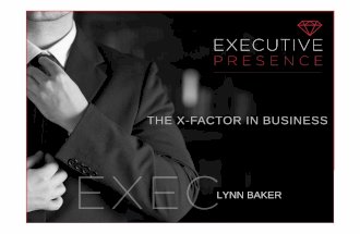 Executive presence   raising your game in business remax