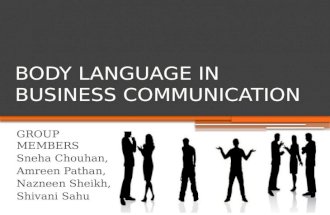 Body language in business communication