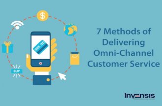 7 Methods of Delivering Omni-Channel Customer Service