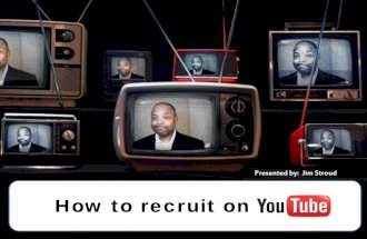 How To Recruit with YouTube (video)