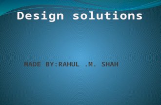 Design solution