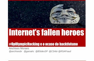 OpOlympicHacking e o Ocaso do Hacktivismo