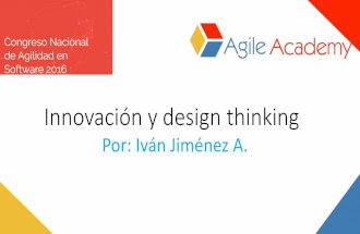 Design Thinking por Iván Jiménez