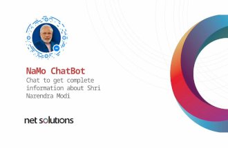 Introducing NaMo Chatbot - It'll Tell You Everything You Ask About Narendra Modi