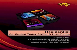 BLUEWAY Air cooled water chiller Brochure