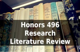 Honors 496