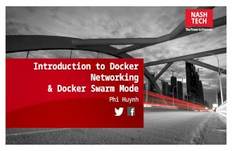 Docker Networking & Swarm Mode Introduction