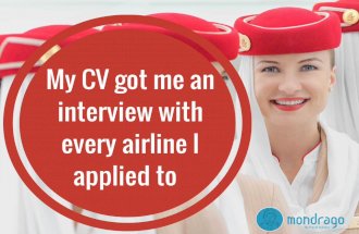 Want to see the CV that got me an interview with EVERY airline I applied to?