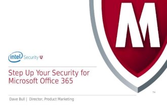 Step Up Your Security for Microsoft Office 365