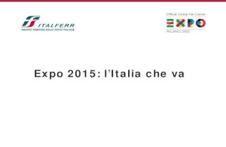 Expo2015 Italia che va