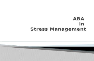 Stress management ppt