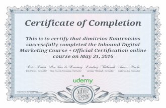 Inbound Digital Marketing Course + Official Certification