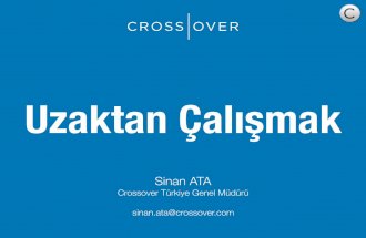 Crossover Türkiye Basın Sunumu