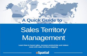 A Quick Guide to Sales Territory Management by eSpatial