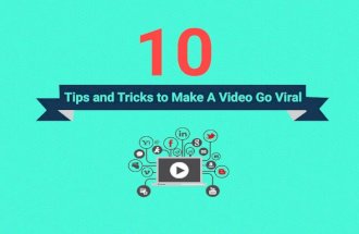 10 tips and tricks to make a video go viral
