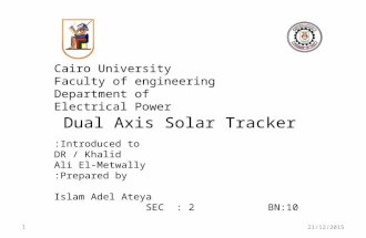 solar tracker