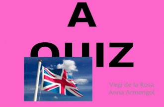 A Quiz on the UK