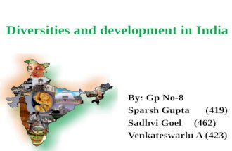 Diversities and development in india