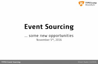 TYPO3 Event Sourcing