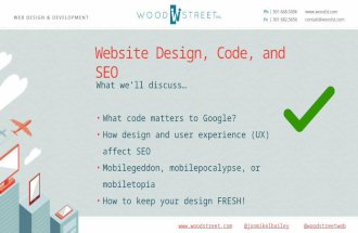Why Website Design and Code Matters for SEO
