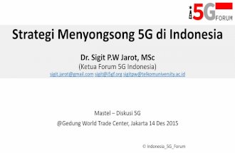 Strategi Menyonsong 5G di Indonesia