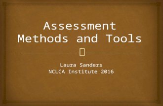 4 assessment methods and tools