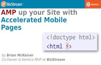 Amp up your Site with Accelerated Mobile Pages