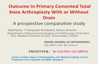 Ortho Journal Club 5 by Dr Saumya Agarwal