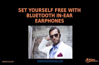 Set yourself free with these bluetooth in ear earphones