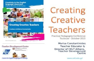 Creating creative teachers
