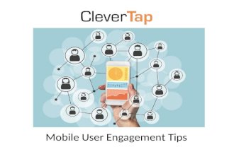 Best Practices for Mobile Engagement, Marketing and Personalization