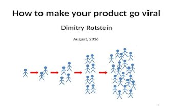 How to make your product go viral