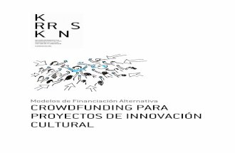 Crowdfunding para proyectos de innovación cultural. Karraskan/ColaBoraBora