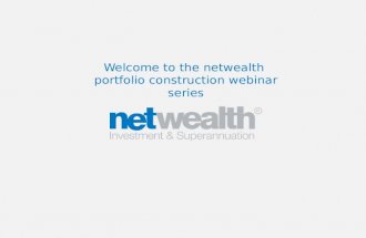 Netwealth portfolio construction series - Why you should consider investing outside of the ASX top 20 stocks