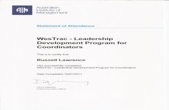 AIM Leadership WesTrac
