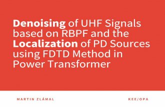 Localization of PD sources in Power Transformer