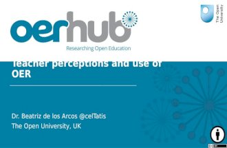 Teacher perceptions and use of open educational resources