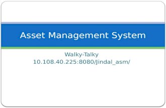 Asset management system