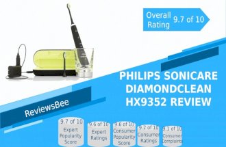 Philips sonicare diamond clean hx9352 review