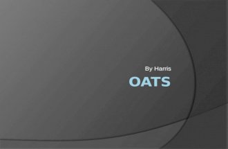 Oats Research by Harris Lloyd