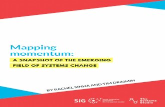 Mapping momentum, the systems studio and sig