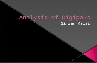 Analysis of Digipaks