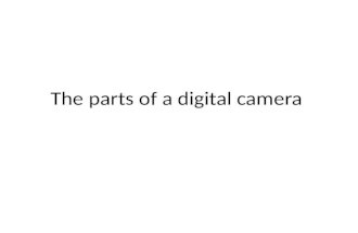 The parts of a digital camera