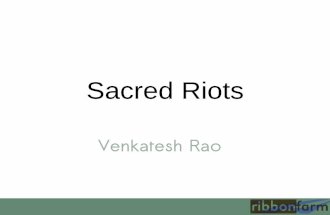 Sacred Riots