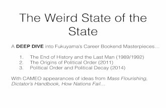 The Weird State of the State