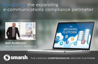 Navigating the expanding compliance perimeter smarsh 2016_notes_20 04 16_video