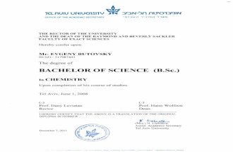 B.Sc Certification - Evgeny Butovsky