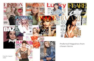 Preferred magazines from chosen genre